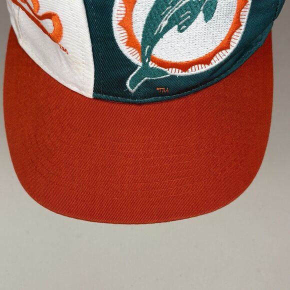 Vintage Miami Dolphins SnapBack Hat Cap Mens NFL Pro Line Football Logo 7 Script - Picture 6 of 13